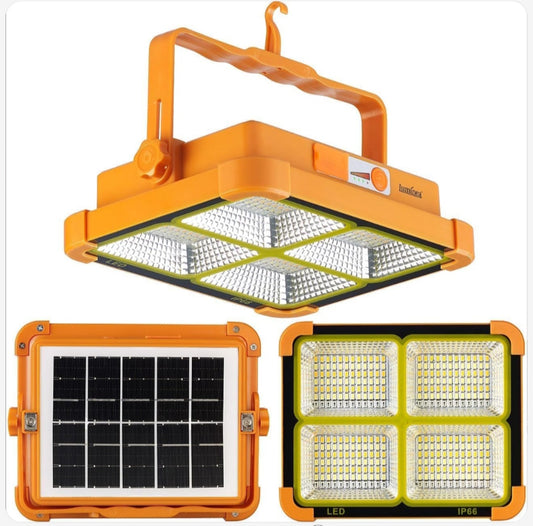 مصباح طاقة شمسية ☀️و شاحن العملاق🔋 لكل الإجازة الاكثر مبيعا ✅😲